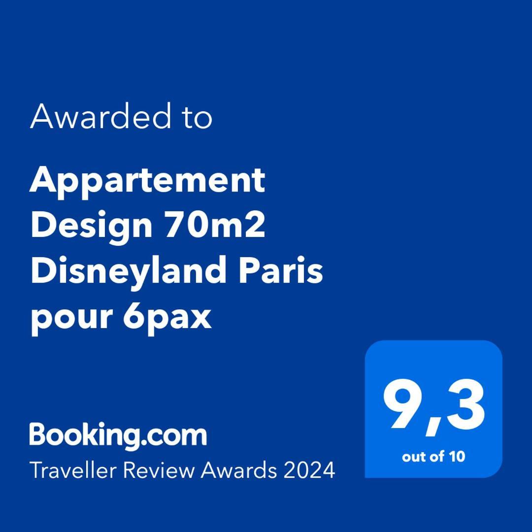 Luxueux Appartement Design 70M2 Disneyland Paris Pour 6Pax Chessy  Luaran gambar